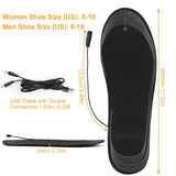 Electric Heated Insoles USB Foot Warmer Pads