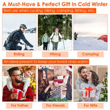 Electric Heated Scarf USB Heating Neck Shawl Soft Warm Scarves with 3 Heating Modes