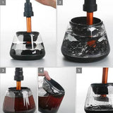 Electric Makeup Brush Cleaner and Dryer Machine