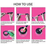 Electric Makeup Brush Cleaner and Dryer Machine