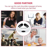 Electric Neck Massager and Pulse Back 6 Modes Power Control
