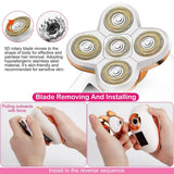 Electric Razor for Women Painless Leg Shaver