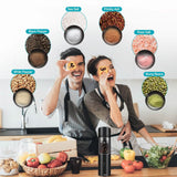 Electric Salt and Pepper Grinder LED Indicator Adjustable Coarseness