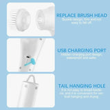 Electric Spin Scrubber for Bathtub, Kitchen, Dish, Sink, Tub and Tile