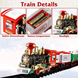 Electric Train Christmas Kid Toy Set