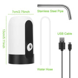 Electric Water Bottle Dispenser Rechargeable Automatic Drinking Water Bottle Pump