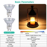 Electric Wax Melt Warmer Lamp Dimmable with 2 GU10 Bulbs