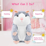 Electronic Talking Hamster Plush