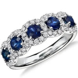 Elegant Copper Ring with Synthetic Cubic Zirconia