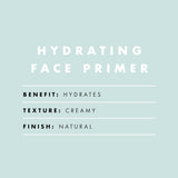 e.l.f. Hydrating Face Primer, Makeup Primer For Flawless, Smooth Skin & Long-Lasting Makeup, Fills In Pores & Fine Lines, Vegan & Cruelty-free, Large