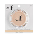 e.l.f. Prime & Stay Finishing Powder, Sets Makeup, Controls Shine & Smooths Complexion, Delivers A Matte Finish, Vegan & Cruelty-Free, Fair/Light