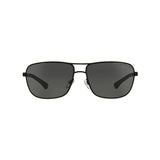 Emporio Armani 0EA2033 Men's Black Rubber Sunglasses 64mm