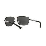 Emporio Armani 0EA2033 Men's Black Rubber Sunglasses 64mm