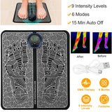 EMS Foot Massage Pad Electric Stimulator