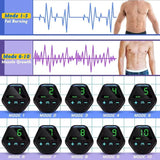 EMS Muscle Stimulator LCD Screen USB Rechargeable Portable Trainer
