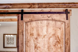 J Strap Heavy Duty Sliding Barn Door Hardware Kit
