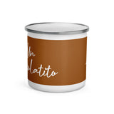 Chocolate Enamel Mug