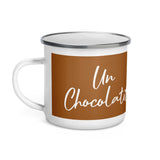 Chocolate Enamel Mug