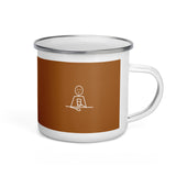 Chocolate Enamel Mug