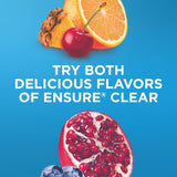 Ensure Clear Nutrition Drink, Blueberry Pomegranate, 10 oz Bottle, CS/12