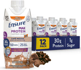 Ensure Max Protein Cafe Mocha, 11 oz Carton, CS/12