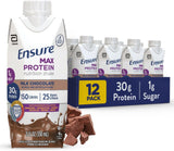Ensure Max Protein Milk Chocolate, 11 oz Carton, CS/12