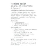 Equate Temple Touch 6-Second Digital Thermometer