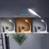 EROS Flexible Gooseneck Dimmable LED Desk Lamp