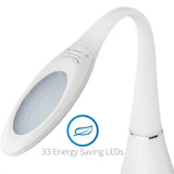 EROS Flexible Gooseneck Dimmable LED Desk Lamp