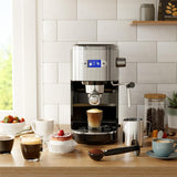 Espresso Machine ,Semi-Automatic Coffee Maker with Bean Grinder and Milk Frother Steam Wand CM8050