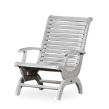 Eucalyptus Plantation Chair, Silver Gray