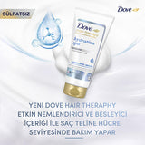 Dove Hair Therapy Hydration Spa Conditioner: Hyaluronic Acid Treatment for Deep Hydration, Dry & Damaged Hair Repair