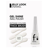 Flormar Jelly Look Nail Polish in JL01 Pure Milk 11ml