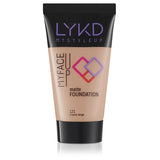 LYKD Matte Foundation 121 Creamy Beige - Long-Lasting, Matte Finish Makeup for Everyday Wear
