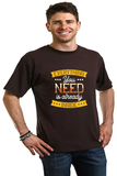 Everything you need Men's Bamboo Viscose/Organic Cotton Short Sleeve Graphic T-Shirt