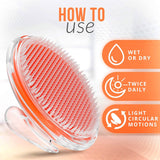 Exfoliating Brush Ingrown Hair and Razor Bump Treatment