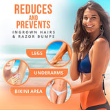 Exfoliating Brush Ingrown Hair and Razor Bump Treatment