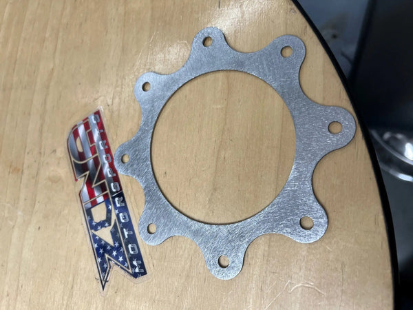 Stainless steel bedside exhaust bezel kit