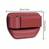 Expandable Car Seat Gap Organizer with Cup & Phone Holder