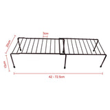 Expandable Kitchen Counter Metal Cabinet