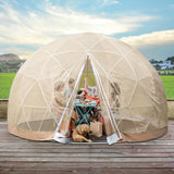 Extra Large 10 Person Outdoor Igloo Garden Greenhouse Dome Tent, 12FT (94316275)