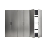 Extra Large Heavy-Duty 96-Inch Garage Cabinet Storage Set With Soft-Close Doors And Adjustable Shelves (SAK74369)