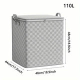 Checkerboard Canvas Portable Storage Box