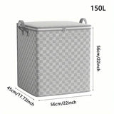 Checkerboard Canvas Portable Storage Box