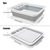 Extra Large Dish Drying Rack with Utensil Holder