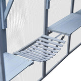 Alora Extra Large Outdoor Cat Kitten Playpen House With Platforms, And Waterproof Cover (SAK55092)