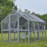 Alora Extra Large Outdoor Cat Kitten Playpen House With Platforms, And Waterproof Cover (SAK55092)