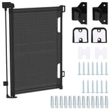Extra Wide Child Safety Gate Retractable Door
