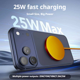 KP-325 Best-Selling 25W High-Power Magnetic Wireless Fast Charger Qi2 Compatible Low-Temperature Ultra-Slim Design For IPhon