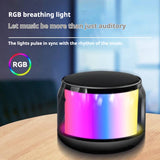 KP-S300 Best-Selling Mini Portable Bluetooth Speaker Cool Sci-Fi Lighting Multifunctional Wireless Outdoor Subwoofer In Stock